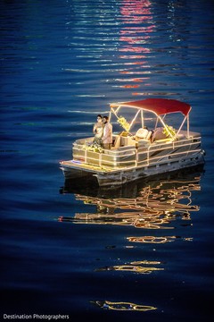 Enchanting indian bride and groom outdoors capture Enchanting indian bride and groom outdoors capture