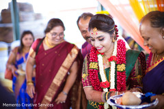 Indian bride and her wedding ceremony Indian bride and her wedding ceremony