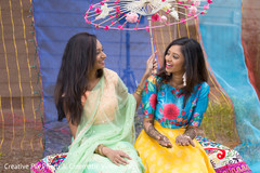 Indian bride and sister sweet moment Indian bride and sister sweet moment