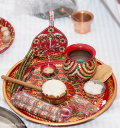 Traditional haldi items Traditional haldi items