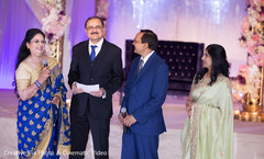 Indian wedding speech scene Indian wedding speech scene