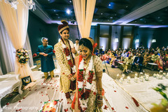 Sweet indian couple at their wedding ceremony. Sweet indian couple at their wedding ceremony.