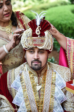 Raja on a pre-wedding ritual. Raja on a pre-wedding ritual.