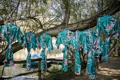 Indian bridesmaids' robe photography Indian bridesmaids' robe photography