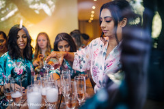 Indian bridal party celebration Indian bridal party celebration