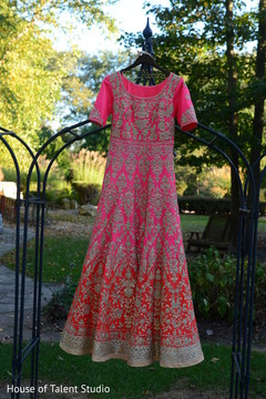 Enchanting Indian bridal wedding dress. Enchanting Indian bridal wedding dress.