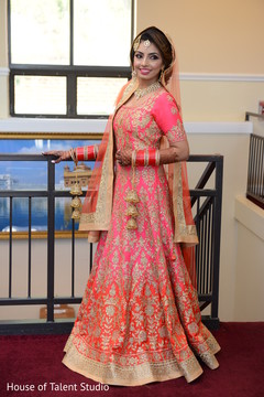 Beautiful Indian bride's portrait. Beautiful Indian bride's portrait.
