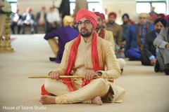 Indian groom with his sword capture. Indian groom with his sword capture.