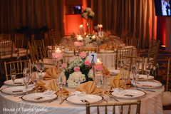 Creative Indian wedding reception table decor. Creative Indian wedding reception table decor.