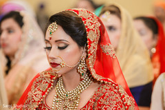 Glamorous indian bride at her wedding ceremony. Glamorous indian bride at her wedding ceremony.