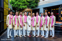 Enchanting Indian groom with groomsmen outdoors capture. Enchanting Indian groom with groomsmen outdoors capture.