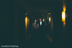Elegant indian bride and groom portrait Elegant indian bride and groom portrait