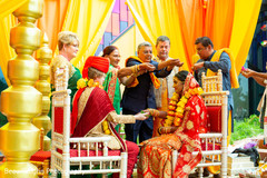 Enchanting Indian wedding ceremony. Enchanting Indian wedding ceremony.