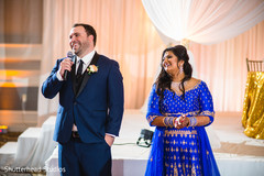Indian groom giving his speech Indian groom giving his speech