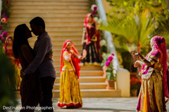 Indian bride and groom tender shot Indian bride and groom tender shot