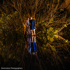 Lovely couple in their reception outfits Lovely couple in their reception outfits