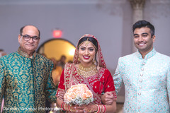 Indian bride entering to her wedding Indian bride entering to her wedding