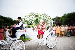 Fairy tale indian wedding get away carriage Fairy tale indian wedding get away carriage