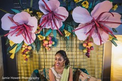 Wonderful flowers decor at the mehndi party. Wonderful flowers decor at the mehndi party.