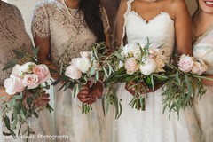 Wonderful Indian bridesmaids bouquets. Wonderful Indian bridesmaids bouquets.
