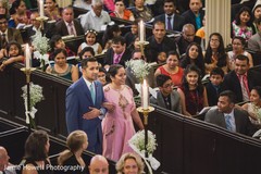 Indian-Christian wedding ceremony celebration capture.