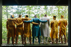 Indian groom with groomsmen capture Indian groom with groomsmen capture
