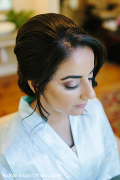 Indian bride getting ready to say "I Do". Indian bride getting ready to say "I Do".