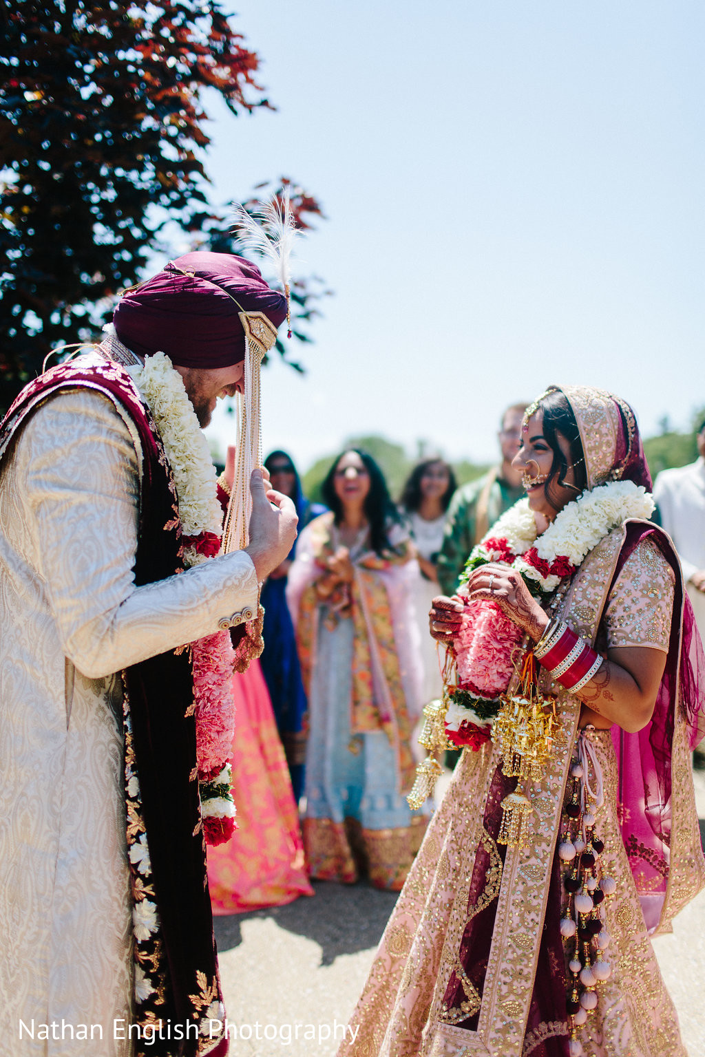 Sweet indian couple at their wedding ceremony | Photo 186291