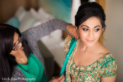 Indian bride getting ready to say "I Do". Indian bride getting ready to say "I Do".