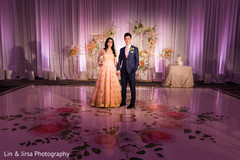 Lovely couple in their reception outfits Lovely couple in their reception outfits