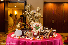 Marvelous Indian wedding deities decoration. Marvelous Indian wedding deities decoration.