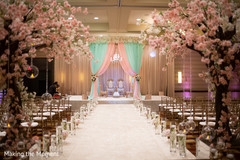 Magnificent Indian wedding ceremony aisle and mandap decoration. Magnificent Indian wedding ceremony aisle and mandap decoration.
