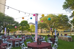 Afternoon view of the sangeet venue Afternoon view of the sangeet venue