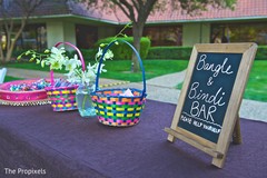 Lovely sangeet guest baskets. Lovely sangeet guest baskets.