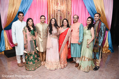 Marvelous Indian pre-wedding portrait at sangeet reception. Marvelous Indian pre-wedding portrait at sangeet reception.