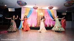 Indian pre-wedding sangeet dance performance capture. Indian pre-wedding sangeet dance performance capture.
