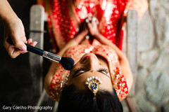 Adorable Indian bride getting ready. Adorable Indian bride getting ready.