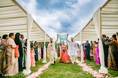 Indian bride walking down the aisle. Indian bride walking down the aisle.