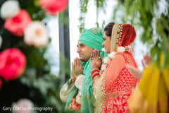 Indian couple during wedding ceremony ritual. Indian couple during wedding ceremony ritual.