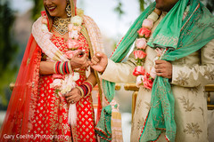 Indian bride and groom at the knot ritual capture. Indian bride and groom at the knot ritual capture.