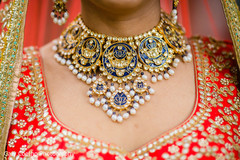 Stunning Indian bridal necklace choker. Stunning Indian bridal necklace choker.