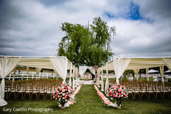 Magnificent Indian wedding ceremony setup and decoration. Magnificent Indian wedding ceremony setup and decoration.