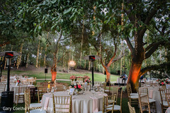 Unique Indian wedding reception table setup. Unique Indian wedding reception table setup.