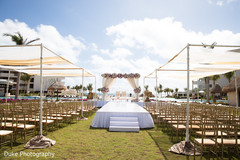 Dreamy indian wedding ceremony venue decor. Dreamy indian wedding ceremony venue decor.