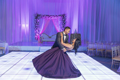 Lovely Indian couple dance capture. Lovely Indian couple dance capture.