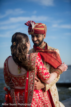 Tender moment between the Indian couple. Tender moment between the Indian couple.