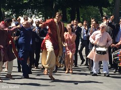 Joyful Indian groom at baraat celebration. Joyful Indian groom at baraat celebration.