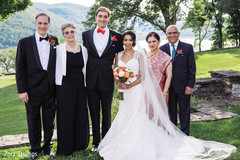 Magnificent Indian Christian wedding family portrait. Magnificent Indian Christian wedding family portrait.