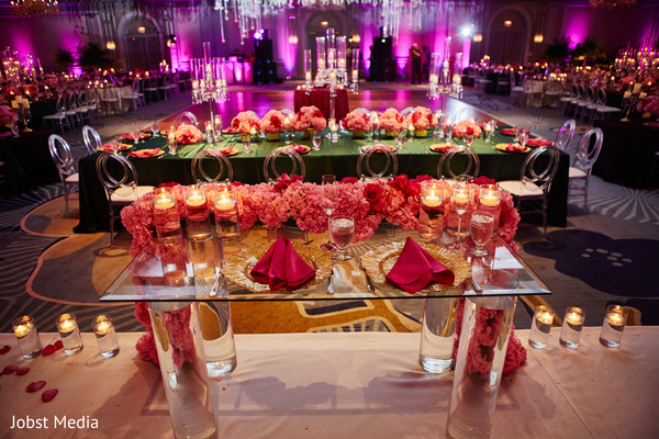 indian wedding reception,indian wedding reception table,indian wedding table decor