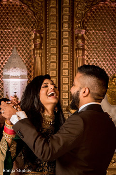 Joyful Indian couple dancing capture. Joyful Indian couple dancing capture.